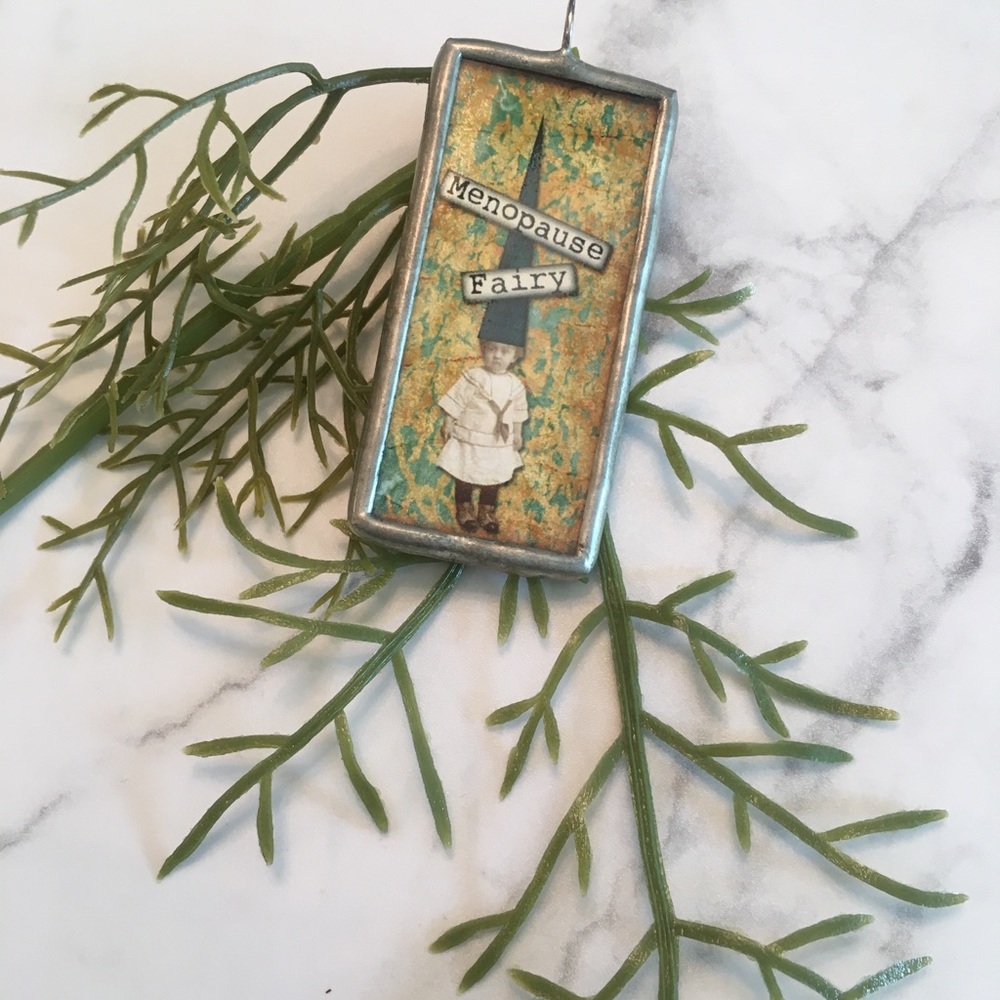 Boutique • Menopause Fairy necklace charm